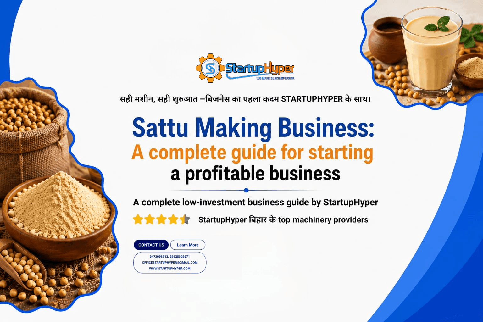 Sattu Making Business: A Complete Guide for Starting a Profitable Business