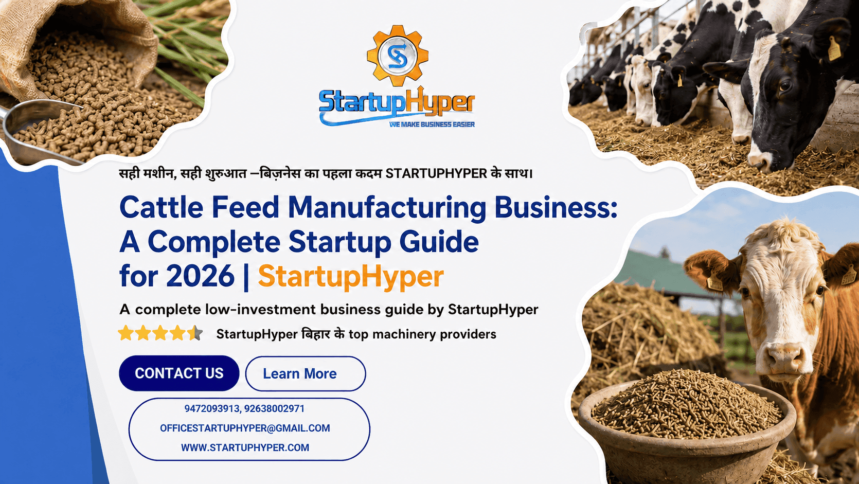 Cattle Feed Manufacturing Business: A Complete Startup Guide for 2026