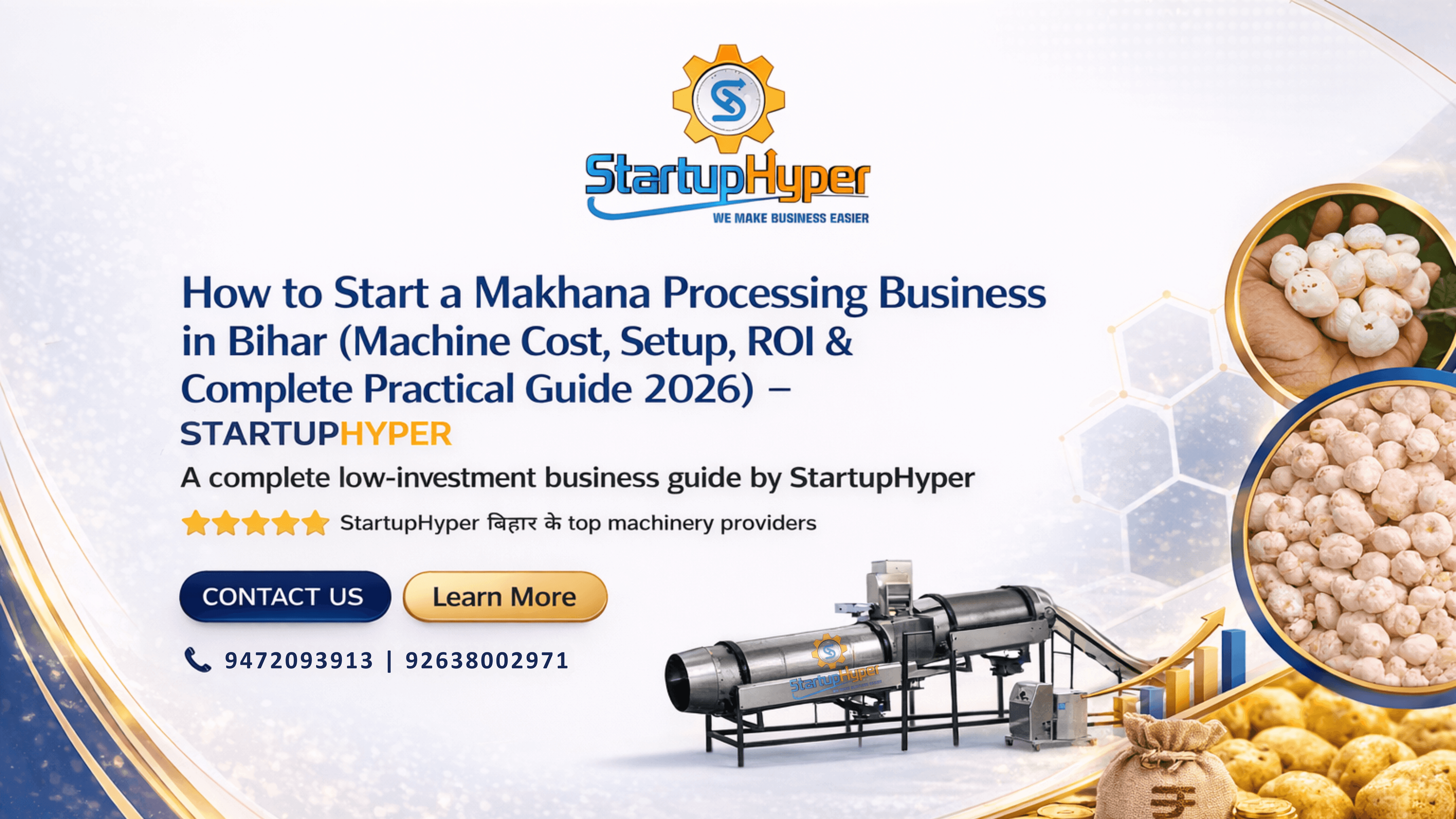 “Bihar produces ~85–90% of India’s Makhana